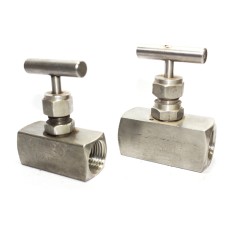 SS Needle Valve High Pressure Square Body NPT Thread (6000PSI) Stainless Steel 316